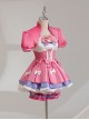 Game Identity V Halloween Cosplay Lily Barriere Cheerleader Sanrio Big Star Collaboration Costume Full Set