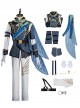 Game Identity V Halloween Cosplay Prisoner Luca Balsa Winter Cicada Costume Full Set