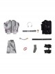 Game Identity V Halloween Cosplay Prisoner Luca Balsa Rice Costume Full Set