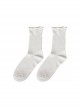 Japanese Classic Basic College Style Daily School Lolita Cotton Vertical Stripe Lace Stacking Socks