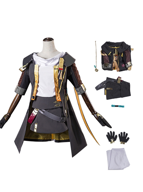 Honkai Star Rail Adventure Strategy Game Halloween Cosplay March 7th Costume Set