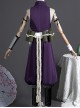 Hells Paradise Jigokuraku Anime Halloween Cosplay Yuzuriha Purple Costume Full Set