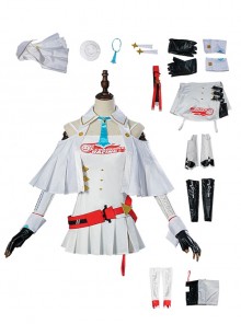 Hatsune Miku 2023 Halloween Cosplay Hatsune Miku Costume White Dress Full Set