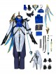 Game Genshin Impact Halloween Cosplay The Doctor Dottore Costume Full Set