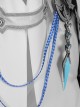 Game Genshin Impact Halloween Cosplay Fatui Harbinger Doctor Dottore Costume Full Set