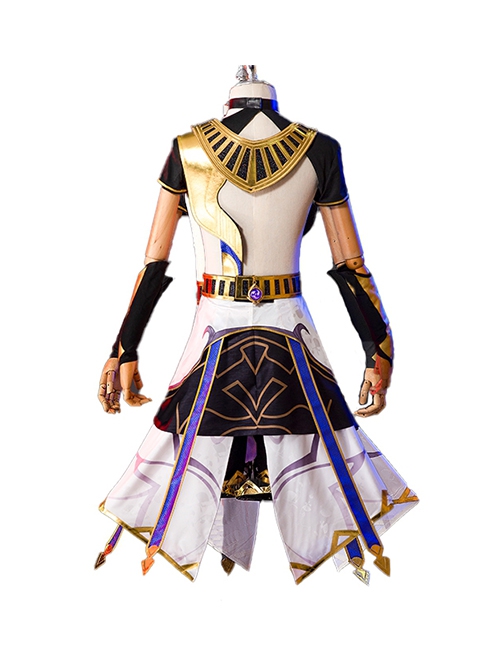 Game Genshin Impact Halloween Cosplay Cyno Costume Set Without Hat