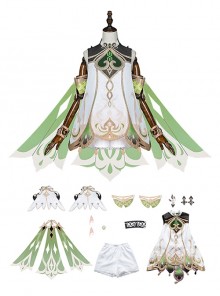 Game Genshin Impact Halloween Cosplay Nahida Lesser Lord Kusanali Child Costume Full Set