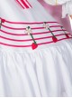 Hatsune Miku Fifteenth Anniversary Halloween Cosplay Hatsune Miku Cute Strawberry Lolita Top Skirt Costume Full Set