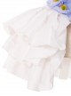 Hatsune Miku Halloween Cosplay Pink Butterfly Elf Costume White Dress Full Set