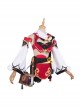 Game Genshin Impact Halloween Cosplay YanFei Costume Set 1