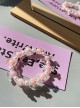 Japanese Harajuku Style Laser Resin Candy Pearl Chain Cute Girl Kawaii Fashion Colorful Bracelet