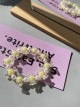 Japanese Harajuku Style Laser Resin Candy Pearl Chain Cute Girl Kawaii Fashion Colorful Bracelet