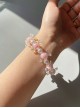 Japanese Harajuku Style Laser Resin Candy Pearl Chain Cute Girl Kawaii Fashion Colorful Bracelet