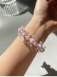 Japanese Harajuku Style Laser Resin Candy Pearl Chain Cute Girl Kawaii Fashion Colorful Bracelet