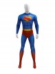 Movie Superman Legacy Halloween Cosplay Superman Bodysuit Costume Full Set