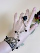 I Don'T Mind Series Thorny Flower Rose Vine Rose Lace Retro Elegant Elf Gothic Lolita Bracelet