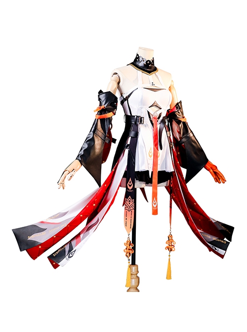 Game Wuthering Waves Halloween Cosplay Changli Costume Full Set