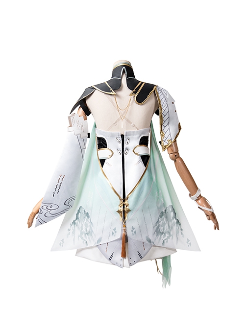 Game Wuthering Waves Halloween Cosplay Jinhsi Costume Full Set