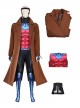 X-MEN 97 Halloween Cosplay Gambit Remy Etienne LeBeau Bodysuit Costume Set Without Shoes