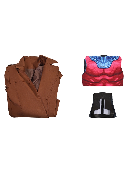 X-MEN 97 Halloween Cosplay Gambit Remy Etienne LeBeau Bodysuit Costume Set Without Shoes