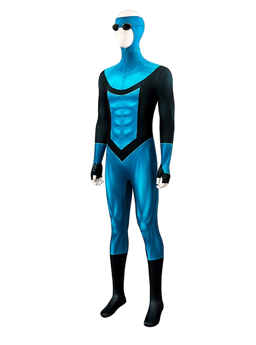 Invincible Season 3 Halloween Cosplay Mark Grayson New Battlesuit Bodysuit Costume Set Without Shoes