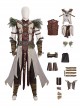 Game Baldur's Gate 3 Halloween Cosplay Halsin Costume Set Without Shoes