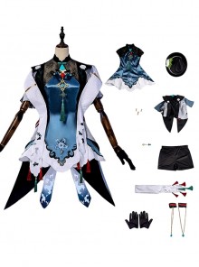 Hatsune Miku Miku With You 2021 Halloween Cosplay Jasmine Flower Hatsune Miku Costume Full Set