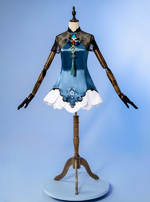 Hatsune Miku Miku With You 2021 Halloween Cosplay Jasmine Flower Hatsune Miku Costume Full Set