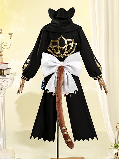 Game Arknights Halloween Cosplay Pepe Costume Full Set