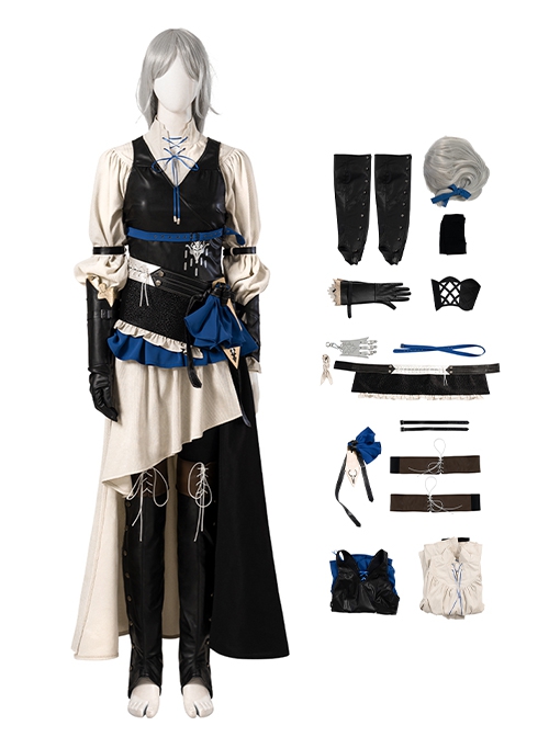 Game Final Fantasy XVI Halloween Cosplay Jill Warrick Costume Full Set