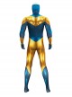 Comics Booster Gold Halloween Cosplay Michael Jon Carter Costume Bodysuit Set