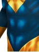 Comics Booster Gold Halloween Cosplay Michael Jon Carter Costume Bodysuit Set