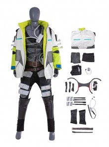 Apex Legends Halloween Cosplay Crypto Tae Joon Park Costume Set Without Shoes