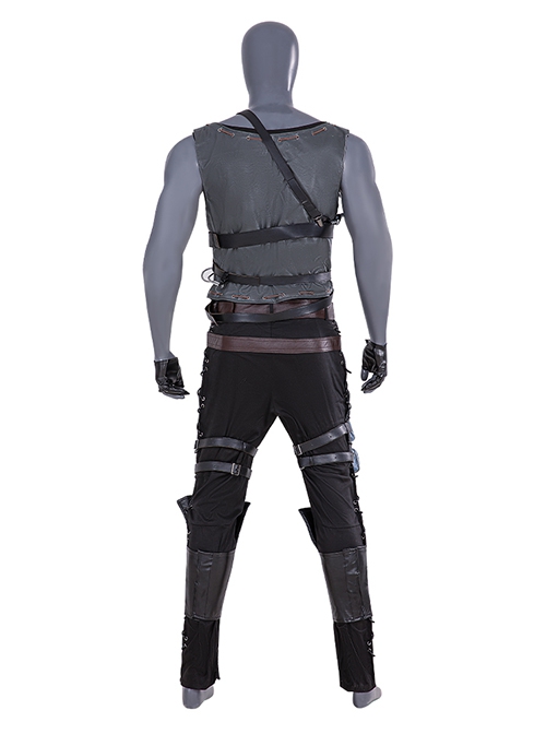 Apex Legends Halloween Cosplay Crypto Tae Joon Park Costume Set Without Shoes