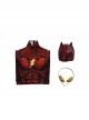 Movie The Flash Parallel Universe Version Halloween Cosplay Flash Costume Bodysuit Set