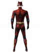 Movie The Flash Parallel Universe Version Halloween Cosplay Flash Costume Bodysuit Set