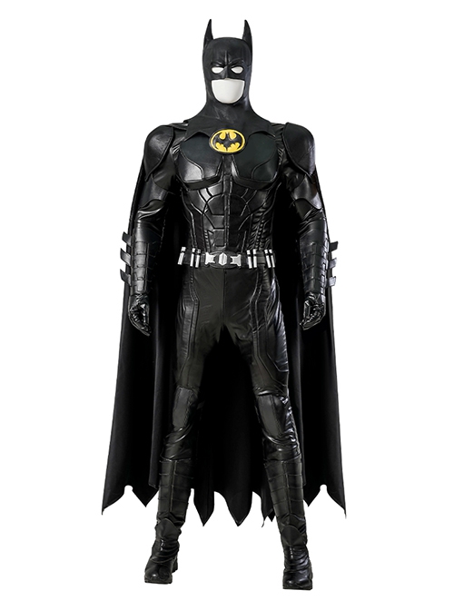 Movie The Flash Halloween Cosplay Michael Keaton Version Batman Accessories Black Boots