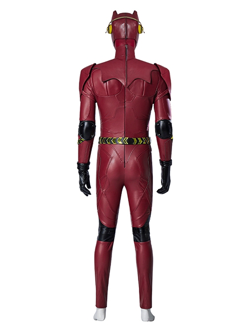 Movie The Flash Halloween Cosplay Parallel Universe Version Barry Allen Costume Set Without Boots