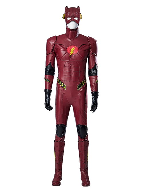 Movie The Flash Halloween Cosplay Parallel Universe Version Barry Allen Accessories Red Boots