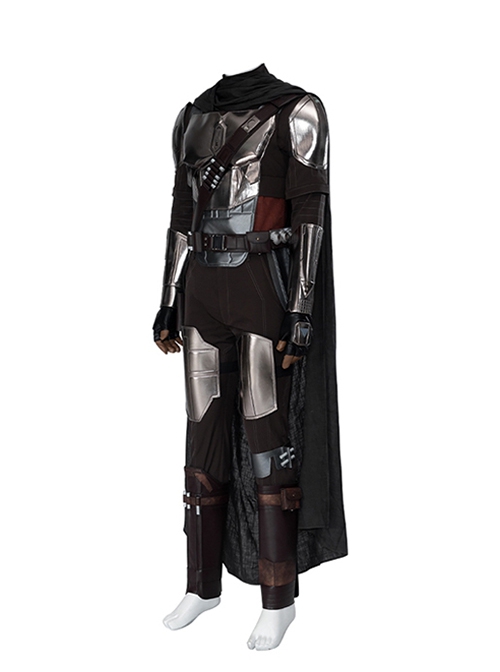 TV Drama The Mandalorian Season 3 Halloween Cosplay Din Djarin Costume Set Without Shoes Without Helmet