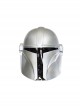 TV Drama The Mandalorian Season 3 Halloween Cosplay Din Djarin Accessories Silver Helmet