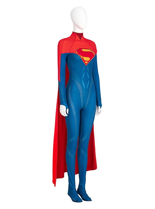 The Flash Halloween Cosplay Supergirl Kara Zor El Optimized Version Costume Set