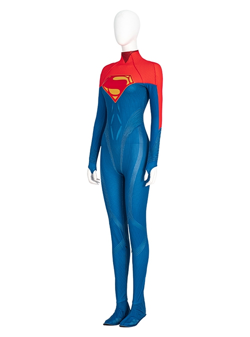 The Flash Halloween Cosplay Supergirl Kara Zor El Optimized Version Costume Set