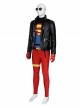 Superboy Halloween Cosplay Conner Kent Costume Set Without Shoes