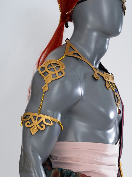 The Legend Of Zelda Tears Of The Kingdom Halloween Cosplay Ganondorf Costume Set Without Wig Without Rings