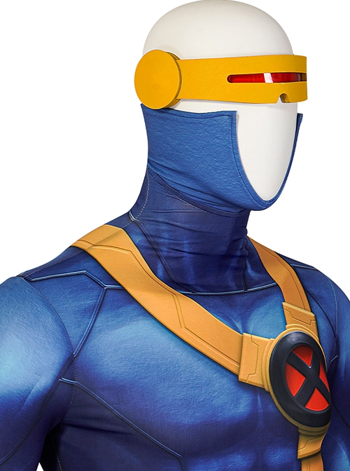 X-Men 97 Halloween Cosplay Cyclops Scott Summers Animated Series Costume Set