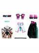 Street Fighter 6 Halloween Cosplay Han Juri Fighting Game Costume Set