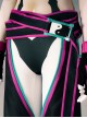 Street Fighter 6 Halloween Cosplay Han Juri Fighting Game Costume Set