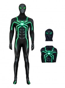 Contest Of Champions Halloween Cosplay Spider Man Stealth Suit Bodysuit Halloween Cosplay Costume Set