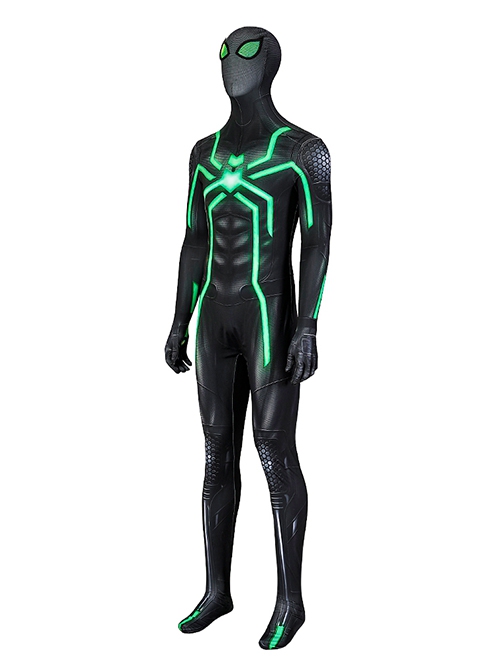 Contest Of Champions Halloween Cosplay Spider Man Stealth Suit Bodysuit Halloween Cosplay Costume Set